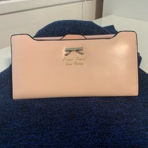 Cute Wallet with extra detachable card slot panel